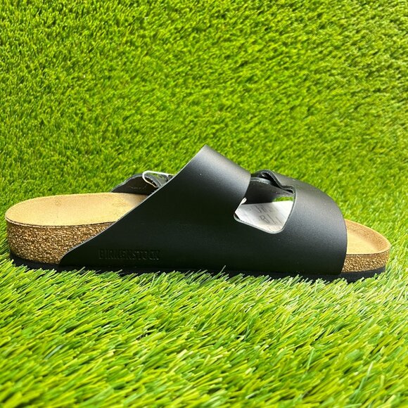 Birkenstock Arizona Mens Size 8 Black Brown Beach Walking Outdoor Slide Sandals main image 5